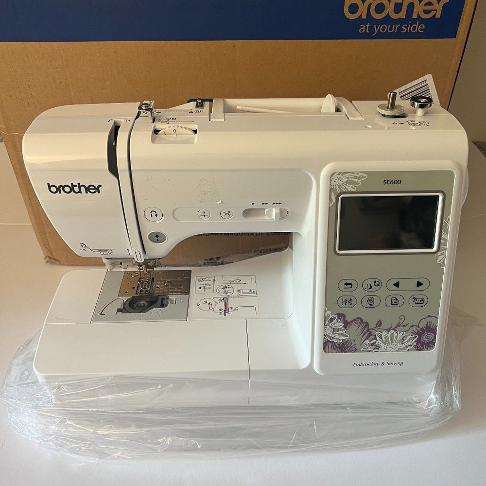 Brother SE600 Sewing and Embroidery Machine — Like New in Box